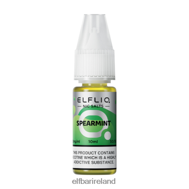 ELFBAR ELFLIQ Spearmint Nic Salts - 10ml-20 mg/ml 6VTRB208