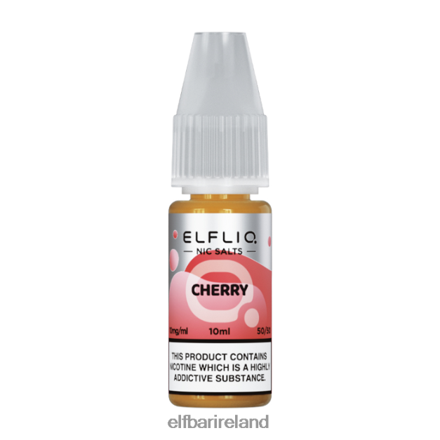 ELFBAR ElfLiq Nic Salts - Cherry - 10ml-20 mg/ml 6VTRB200