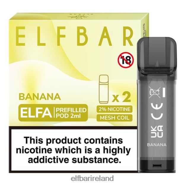 ELFBAR Elfa Pre-Filled Pod - 2ml - 20mg (2 Pack) 6VTRB108 Watermelon